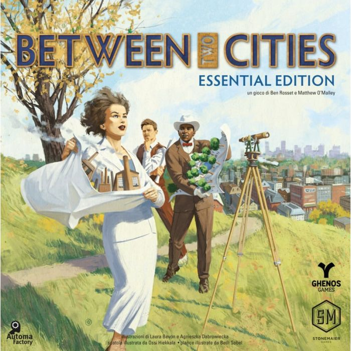 La scatola di Between Two Cities, edizione Ghenos Games