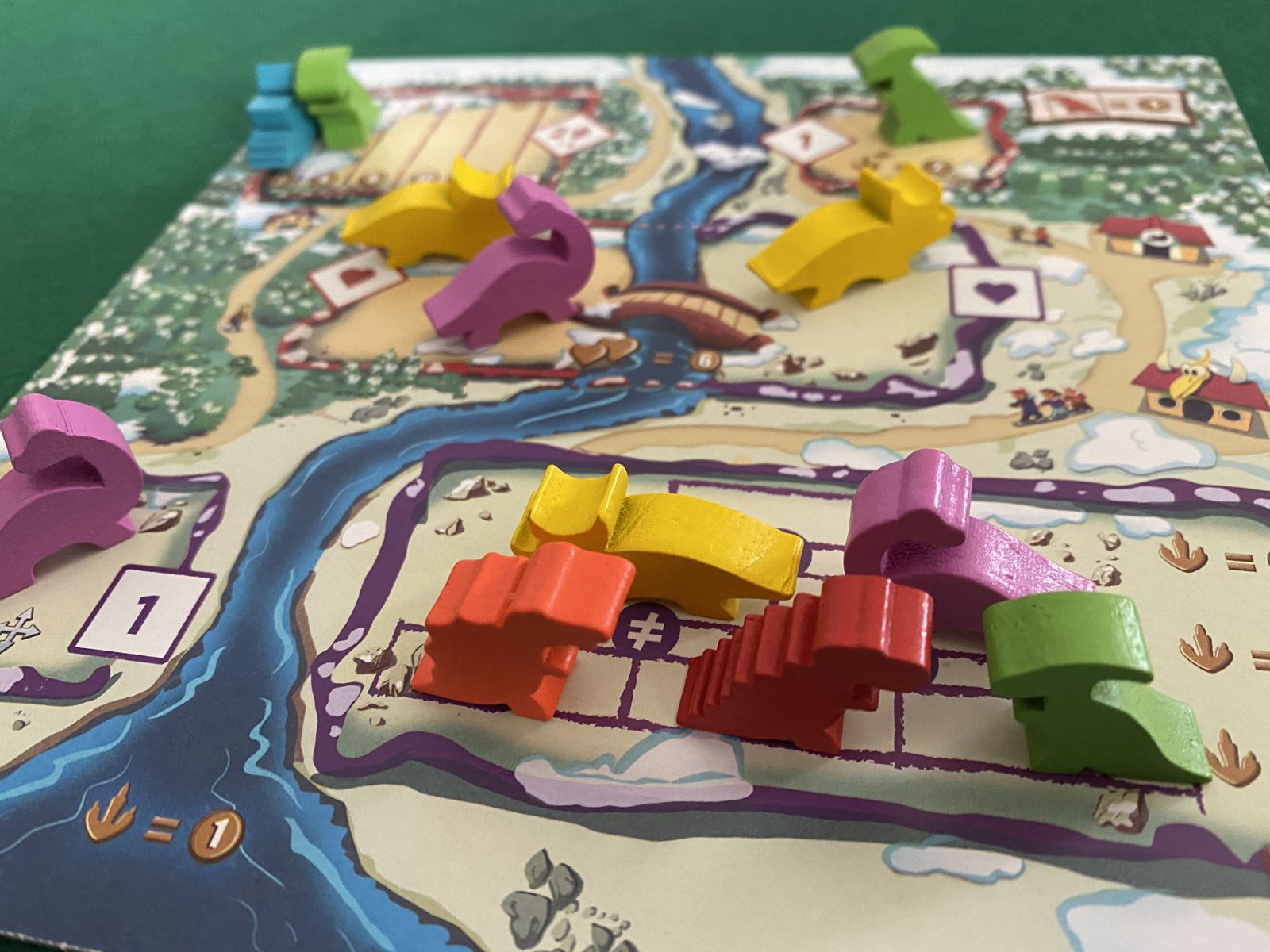 Draftosaurus sul tavolo