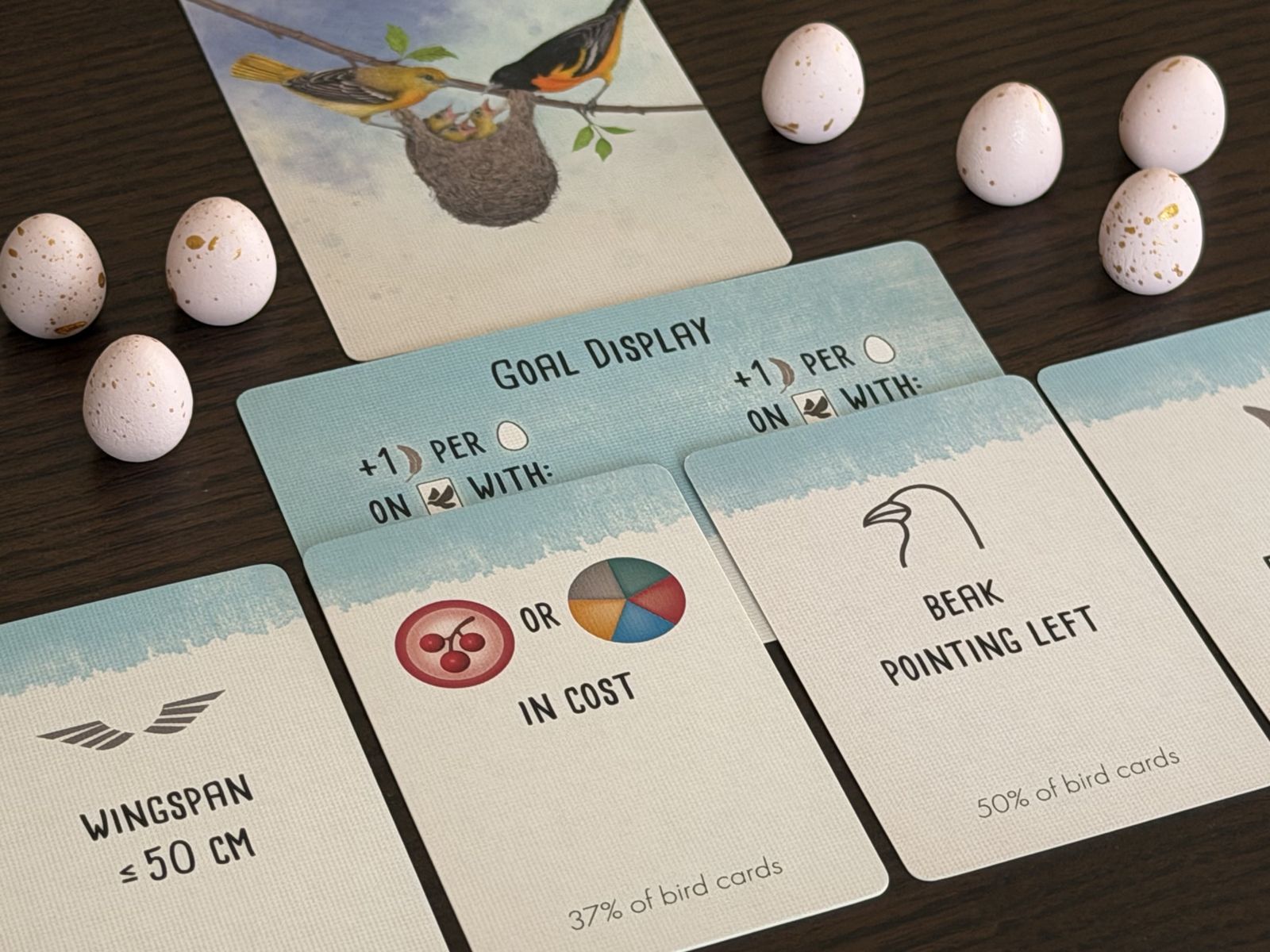 Wingspan Pocket, fine partita